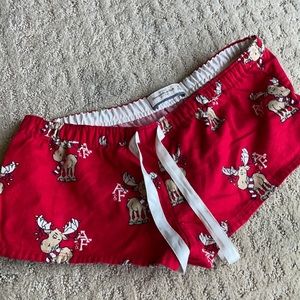 Christmas Abercrombie lounge shorts